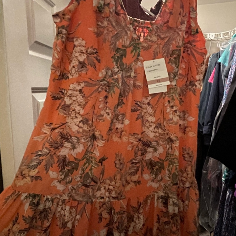 Midi Summer Dress NWT